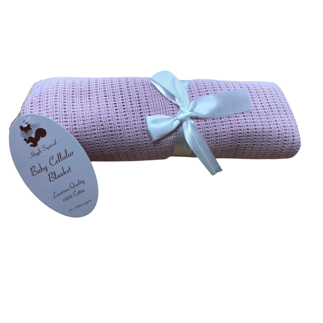 Cellular Blanket - Pink