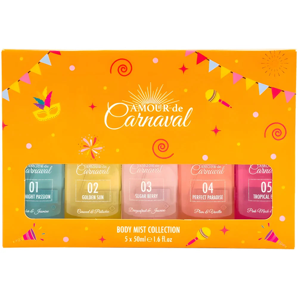 Amour De Carnival Body Mist Collection 5x50ml