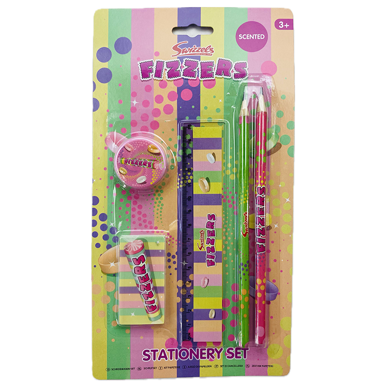 Swizzels Fizzers Jumbo Stationery Set๐