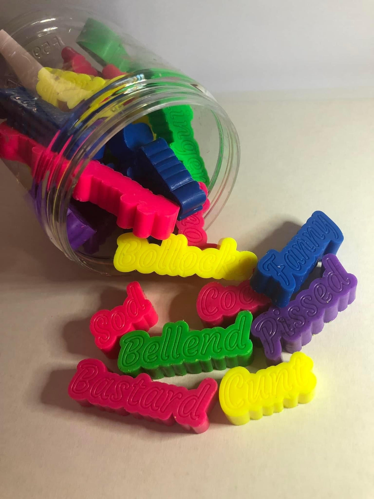 Wax Melt Swear Jar
