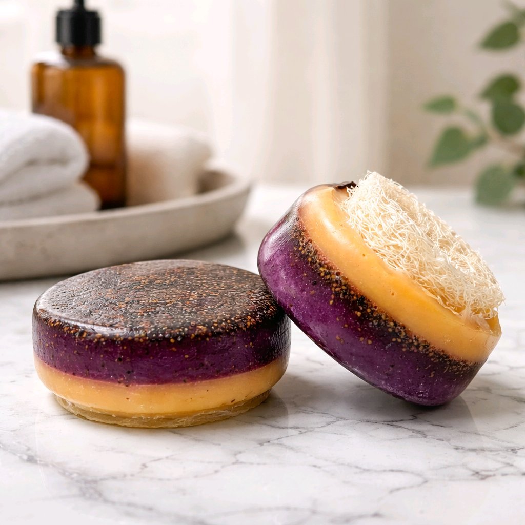 Scrub Me Tender - Strawberry Ice-cream exfoliating soap ๐