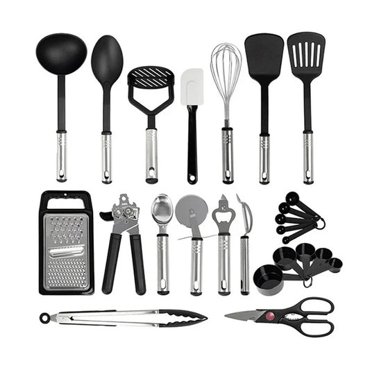 17PCS Cooking Utensil Plastic Kitchen Tool Utensil Cutlery Set