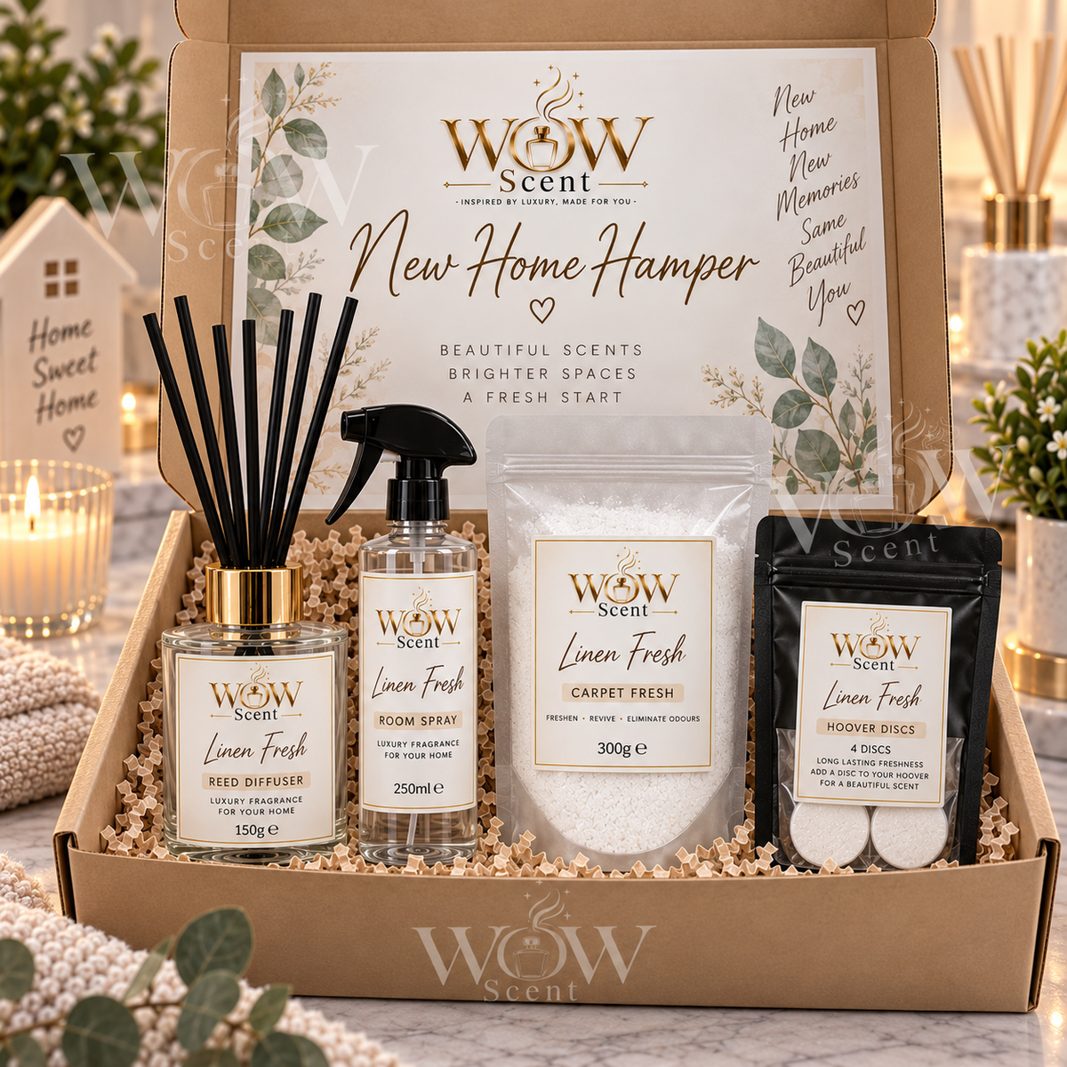 New Home Hamper | Home Fragrance Gift Set | WOW Scent