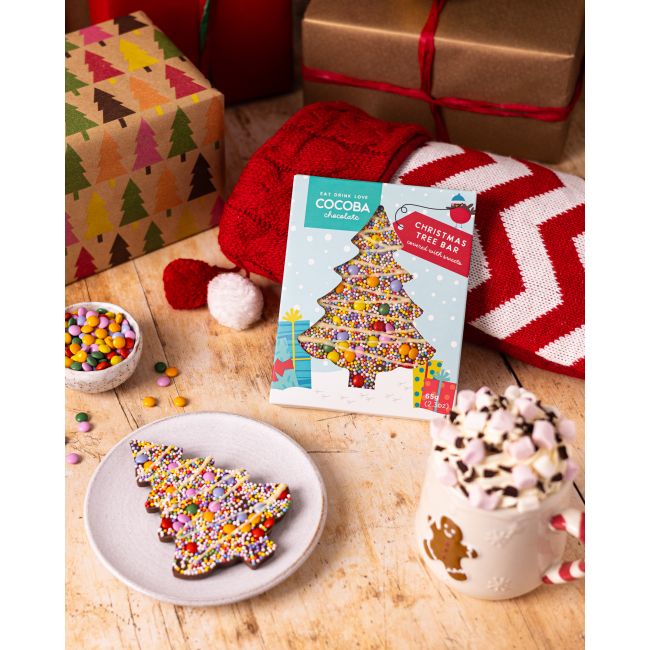 Christmas Tree Chocolate Bar