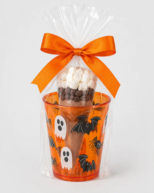 Halloween Cup & Hot Chocolate Cone Gift Set