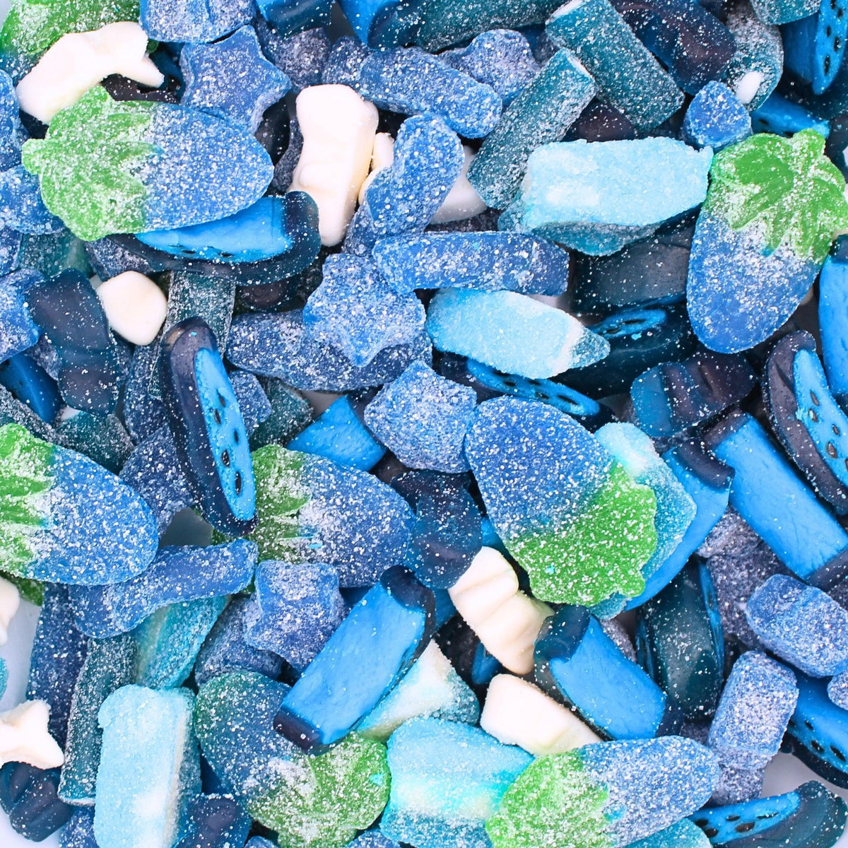 Blue Raspberry Candy Salad Bowl 700g