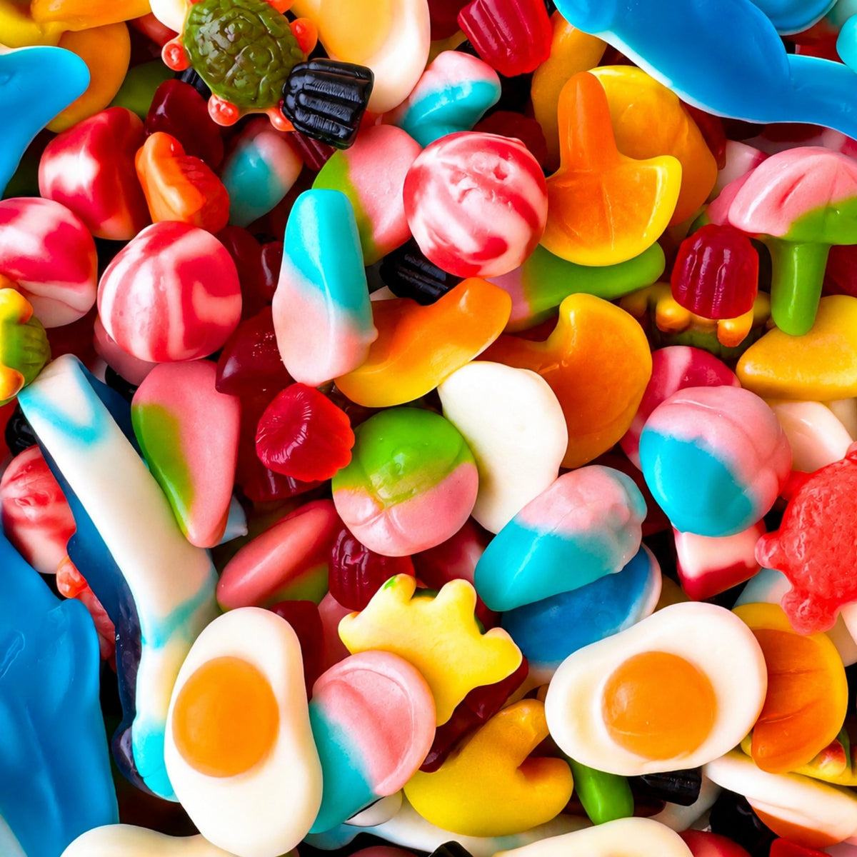 Pick and Mix Sweets - 225g Sweet Pouches - Retro & Traditional