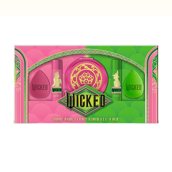 Wicked Compact Mirror, 2x Beauty Blenders, 2x Lip Balms Set