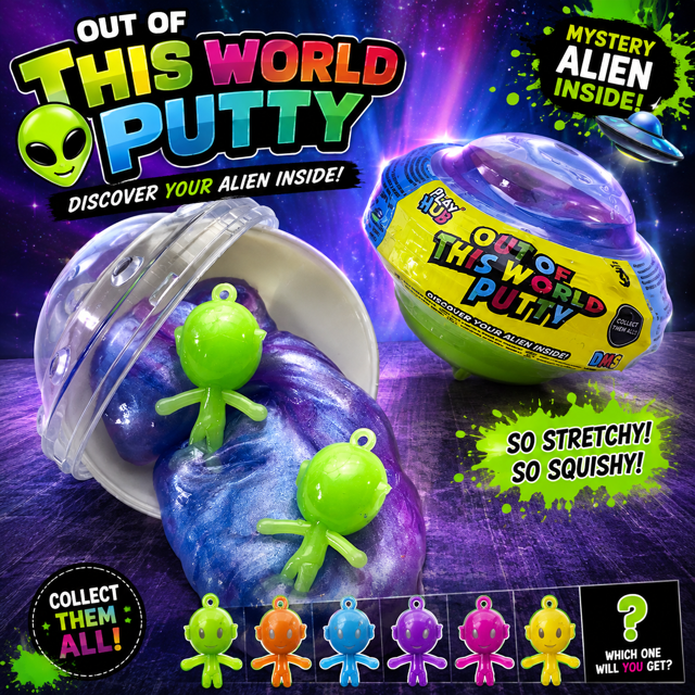 Mystery Alien Space Putty Set🐝